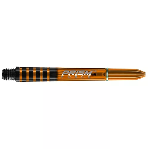 Násadky na šipky Winmau Prism force plastové dlouhé oranžové