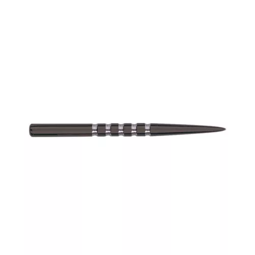 Hroty na šipky Unicorn steel Needle Black Points 5 Groove, kovové, 38mm
