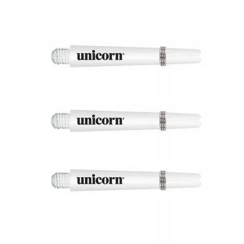 Násadky na šipky Unicorn GRIPPER 3 VALUE PACK, 15 ks, bílé krátké