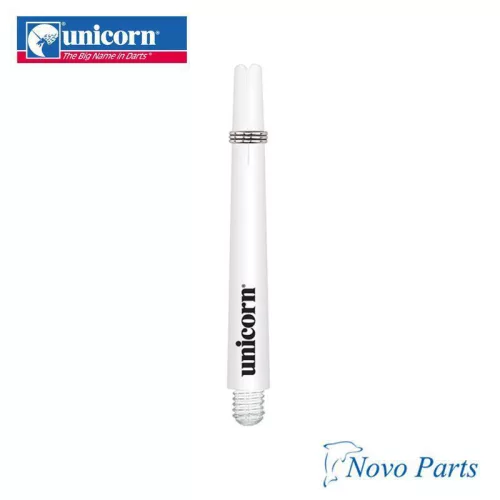 Násadky na šipky Unicorn Gripper3, bílé, dlouhé
