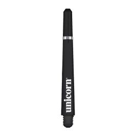 Násadky na šipky Unicorn Gripper 4, 47mm, dlouhé černé