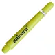 Násadky na šipky Unicorn Gripper4, 41 mm, dlouhé, neon žluté