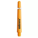 Násadky na šipky Unicorn Gripper 4, 29 mm, extra krátke, neon oranžové