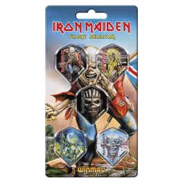 Letky na šipky Winmau Iron Maiden, extra hrubé