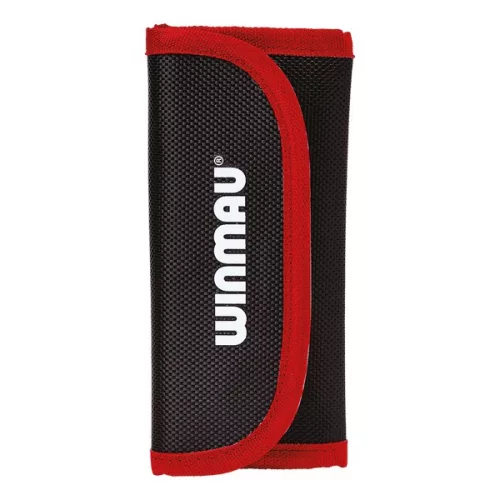 Púzdro Winmau TRI-FOLD čierne, červená hrana