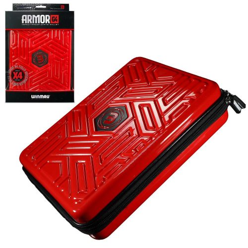 Pouzdro Winmau Armor G4 červené na 4 sety šipek
