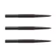 Hroty na šipky Winmau steel vroubkované, kovové, černé 32mm - 3ks