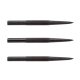Hroty na šipky Winmau steel vroubkované, kovové, černé 32mm - 3ks