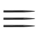Hroty na šipky Winmau steel drážkované, kovové, černé 32mm - 3ks
