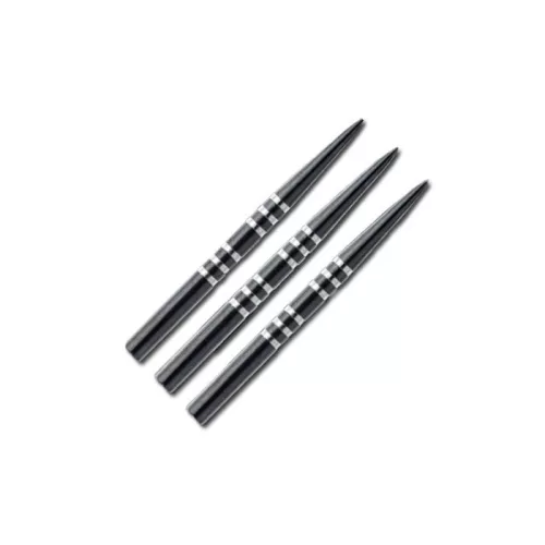 Hroty na šipky Winmau steel, kovové, extra dlouhé 41mm, Regrooved - 3ks