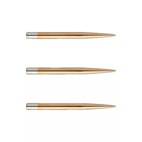 Náhradní hroty do steel šipek Winmau Titan-nitridový povrch, zlaté 32mm - 3ks