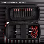 Pouzdro Winmau Blade X Armor G1 černé na 1 set šipek