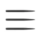 Hroty na steel šipky Winmau Standard černé 3ks/bal