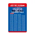 Winmau Výstupní tabulka pro darts, PDC logo