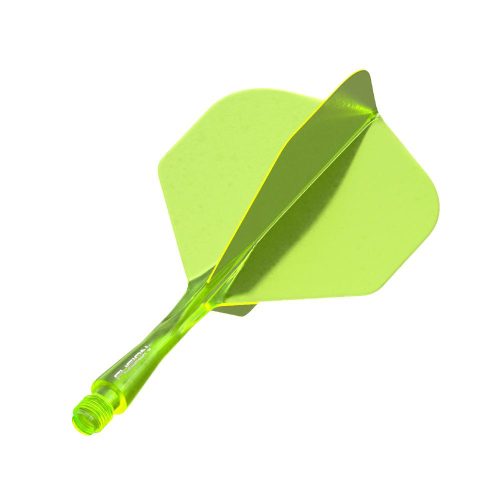 Integrované letky a násadky Winmau Fusion žluté, No2 letky a krátké násadky