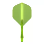 Integrované letky a násadky Winmau Fusion žluté, No2 letky a krátké násadky