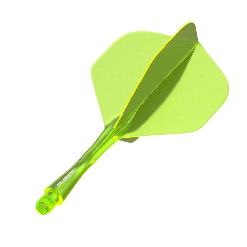 Integrované letky a násadky Winmau Fusion žluté, No2 letky a střední násadky