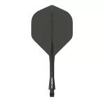 Integrované letky a násadky Winmau Fusion černé, No2 letky a střední násadky