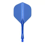 Integrované letky a násadky Winmau Fusion modré, No2 letky a střední násadky