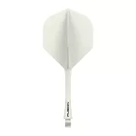 Integrované letky a násadky Winmau Fusion bílé, No2 letky a dlouhé násadky