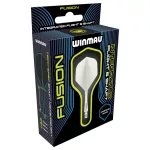 Integrované letky a násadky Winmau Fusion bílé, No2 letky a dlouhé násadky