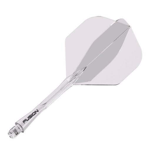 Winmau Fusion průhledné, No2 letky a krátké násadky