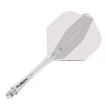 Winmau Fusion průhledné, No2 letky a střední násadky