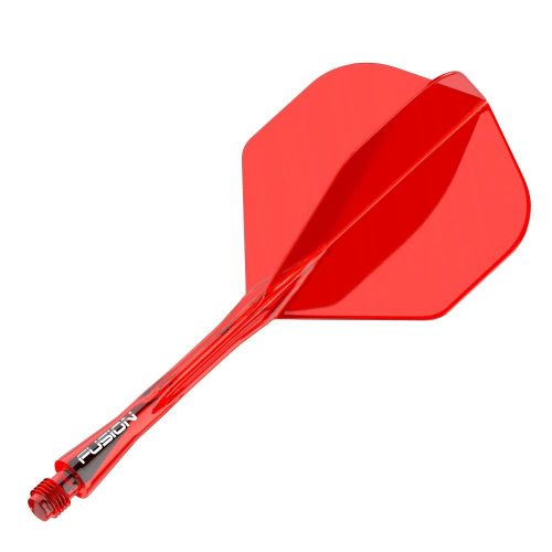 Winmau Fusion červené, No2 letky a střední násadky