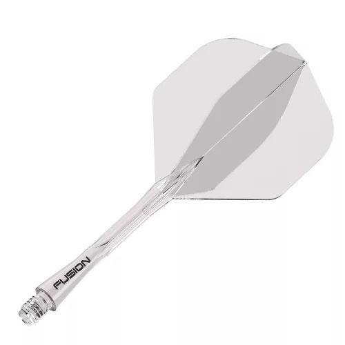 Winmau Fusion průhledné, No2 letky a dlouhé násadky