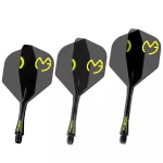 Winmau Fusion MvG Pac Man, No2 letky a dlouhé násadky