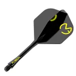 Winmau Fusion MvG Pac Man, No2 letky a dlouhé násadky