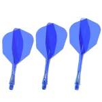 Letky a násadky v jednom Winmau Fusion modré, No6 letky a dlouhé násadky