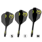 Winmau Fusion MvG Pac Man, No6 letky a střední násadky