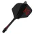 Winmau Fusion Blade X černé integrované letky No2 a dlouhé násadky