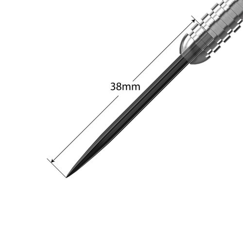Náhradní hroty na steel šipky Harrows černé, 38mm, 3ks