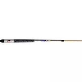 Kulečníkové tágo Junior stříbrné 122cm/12cm, dvoudílné