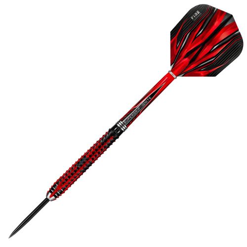 Šipky steel Harrows Fire Inferno 25g, 90% wolfram