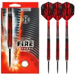 Šipky steel Harrows Fire Inferno 25g, 90% wolfram