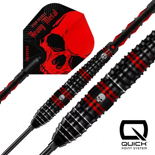 Šipky steel Harrows Ryan Searle Series 1 24g QP 90% wolfram