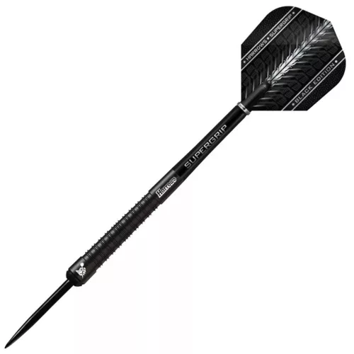 Šipky steel Harrows Supergrip Black Edition 21g, 90% wolfram