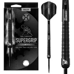 Sada steel šipek Harrows Supergrip Black Edition 22g, 90% wolfram