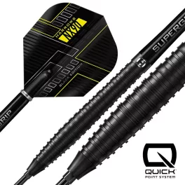 Šipky steel Harrows NX90 Black Edition 23g QP 90% wolfram