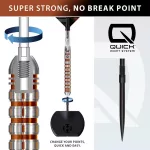 Šipky steel Harrows Luke Woodhouse Series 2 21g QP 90% wolfram
