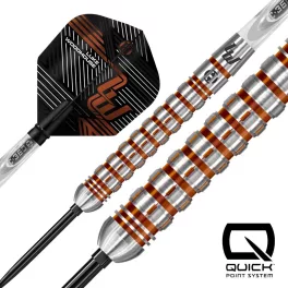   Šipky steel Harrows Luke Woodhouse Series 2 23g QP 90% wolfram