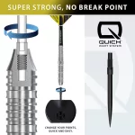Šipky steel Harrows NX90 Parallel 22g QP 90% wolfram