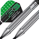 Šipky steel Harrows Dimplex S3 Tapered 22g, 90% wolfram