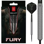Šipky steel Bullet Fury 24g 90% wolfram