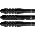 Šipky steel Bull's Caliber Black 24g, 90% wolfram