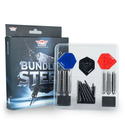 Šipky steel Bull's Bundle of Steel 4x sada šipek