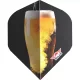 Letky na šipky Bull's Design 100 Beer Glass No2